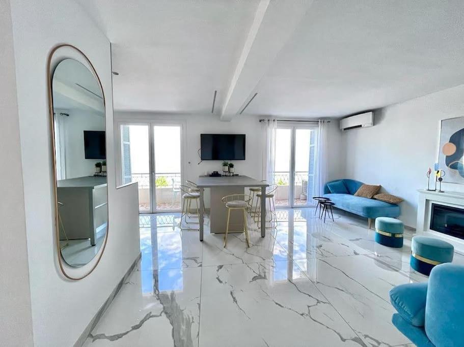 Beach Front, Superbe Appartement Pour 4 Personnes Nice Buitenkant foto